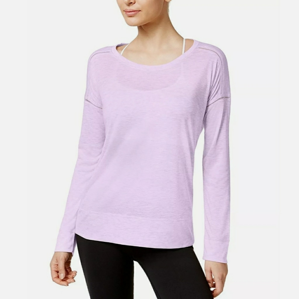 New Calvin Klein Performance Drop Purple Top